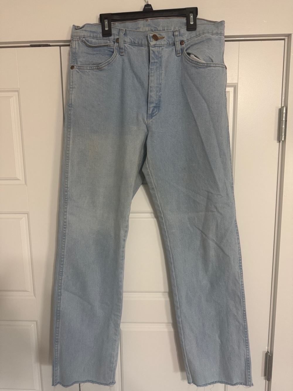 Wrangler Light Blue Straight Men's Jeans